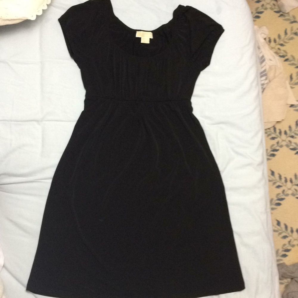2/$20 Michael Kors stretch jersey black dress